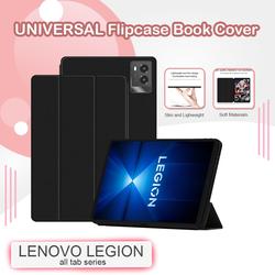 GIOPUEY Cover per Lenovo Legion Tab/Y700 2023, Guscio posteriore in TPU morbido, Ultra-sottile, Anti-vibrazione e anti-scivolo - Nero