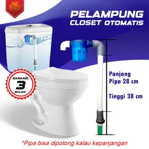 Pelampung Closet Duduk Otomatis Universal Lokal Harga MURAH - Home Made BY EURO