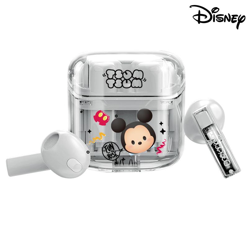 【Ramadan Sale DB1】Disney True Wireless Bluetooth Headset Translucent Semi- In- Ear Noise Reduction  Music Running Sports Game Low Latency High Quality Suitable For Android And Apple Phones 【New Version  Of Bluetooth 5.3+ENC Noise Reduction】 Earphone Tws 0