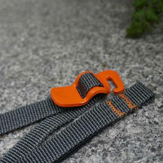 Strap Tali Pengikat Barang Camping Rope Metal Quick Hook - BC098K 2
