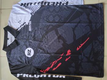 Product Review of JERSEY BAJU LENGAN PANJANG MACING CASTING PREMIUM EDISI BATIK RIAU - RAZETO APPAREL from 𝕯**𝖊 0