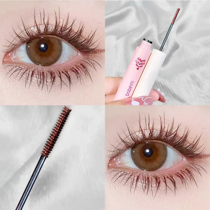 Bobeini-Mascara Không Thấm Nước, Chống Mồ Hôi, Cọ Siêu Mịn Lâu Trôi, Dụng Cụ Uốn Cong Dài Và Dày, Trang Điểm Chuyên Nghiệp, Nhanh Khô