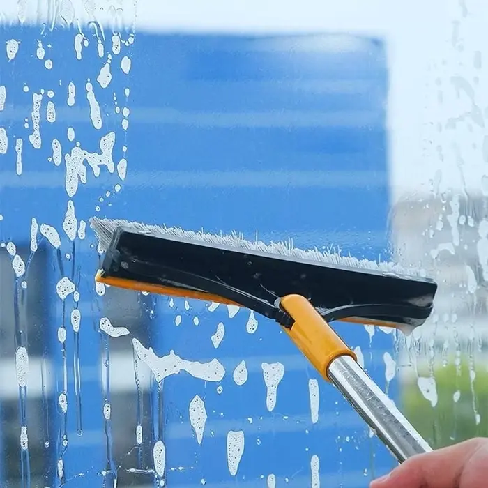 Sikat Lantai 2in1 untuk Kamar Mandi dengan Gagang - Brush 3
