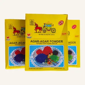 agar agar hemat merk kereta kencana per box isi 12 sachet 5 gram