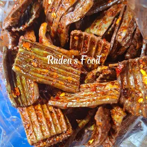 Seblak kerupuk jengkol 500 gram/ Krupuk jengkol/ Snack Pedas