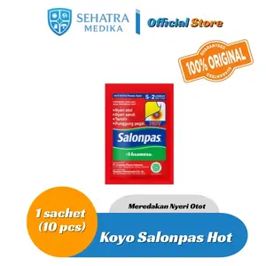 Koyo Salonpas Hot Untuk Nyeri Otot dan Pegal Linu
