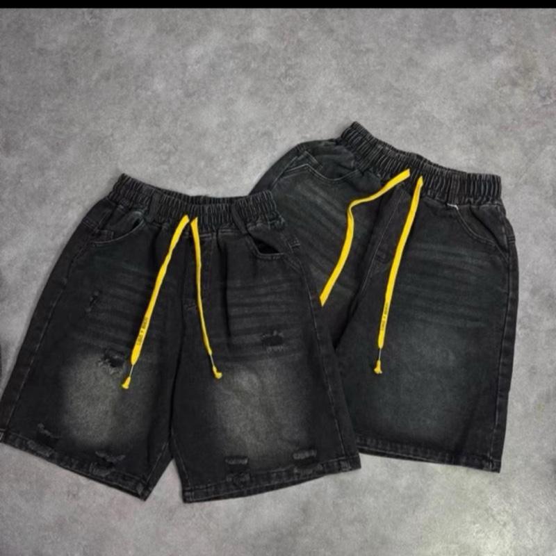 {DÂY VÀNG-01} Quần Bò Ngố Nữ RÁCH - TRƠN Màu Cá Tính – Jean Lưng Chun co giãn thoải mái  Tôn Dáng, Mặc Đi Chơi – Đi Học Đều Xinh