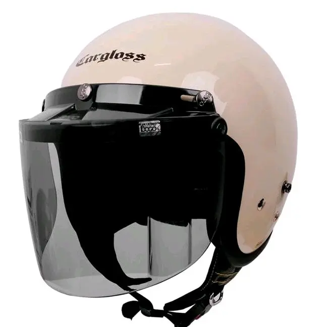 HELM BOGO CARGLOS IDENTIK KACA DATAR CLEAR/SMOKE Motorcycle 7