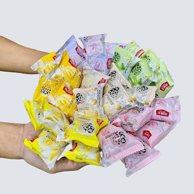 Bánh mochi kem lạnh phủ dừa Đài Loan siêu ngon 1kg (6 vị) - Snack chua Ăn Vặt Thức Ăn Sen Food (cordyceps) Cake