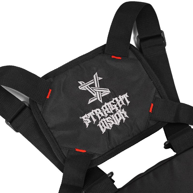 Straight Vision - Chest Bag Waterproof ROAD Tas Dada Tactical Rig Bag Outdoor Tas Pelindung Dada saat berkendara 3