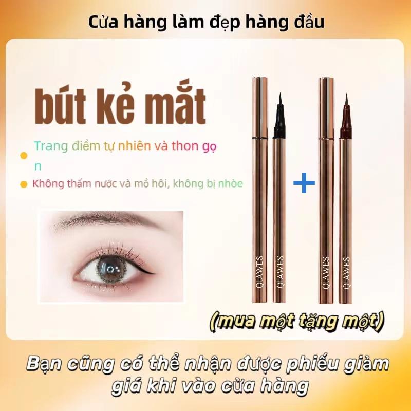  Bút Kẻ Mắt Không Thấm Nước Và Mồ Hôi Chống Nhòe Không Tẩy Trang Không Phai Bút Kẻ Mắt Màu Đen Và Nâu Trang Điểm 