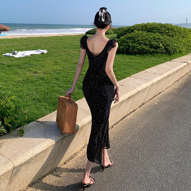Váy Voan Chấm Bi, Hàng Mới Về 2