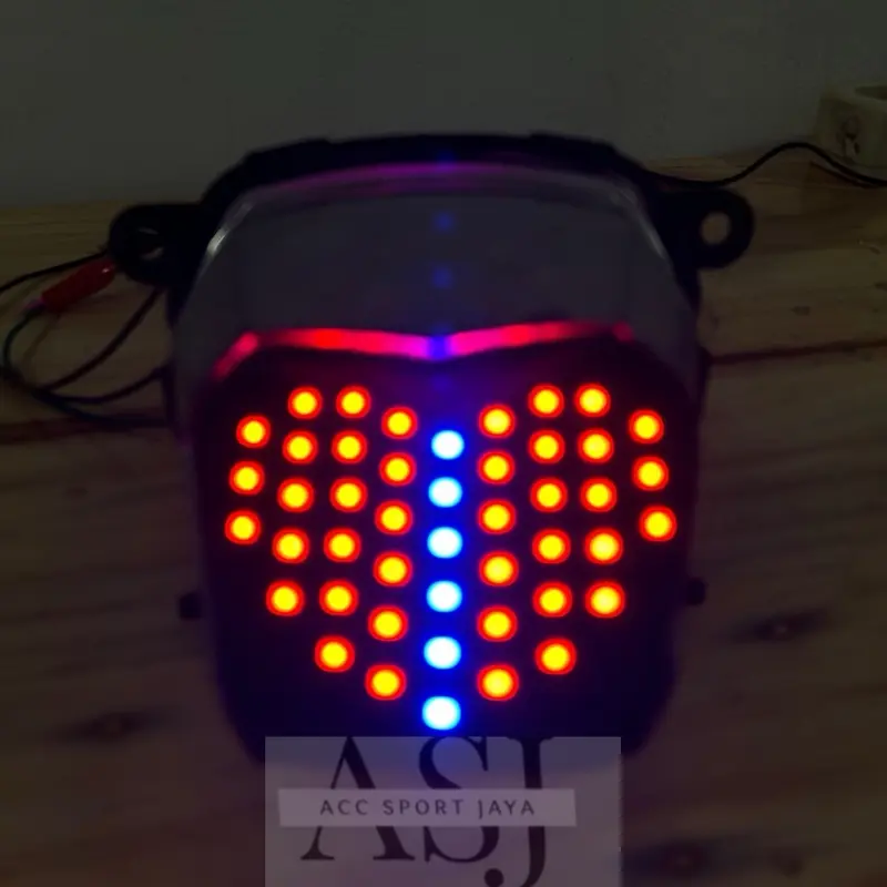 ￼stoplamp lampu running belakang love genio 8 mode kedip otomatis 1