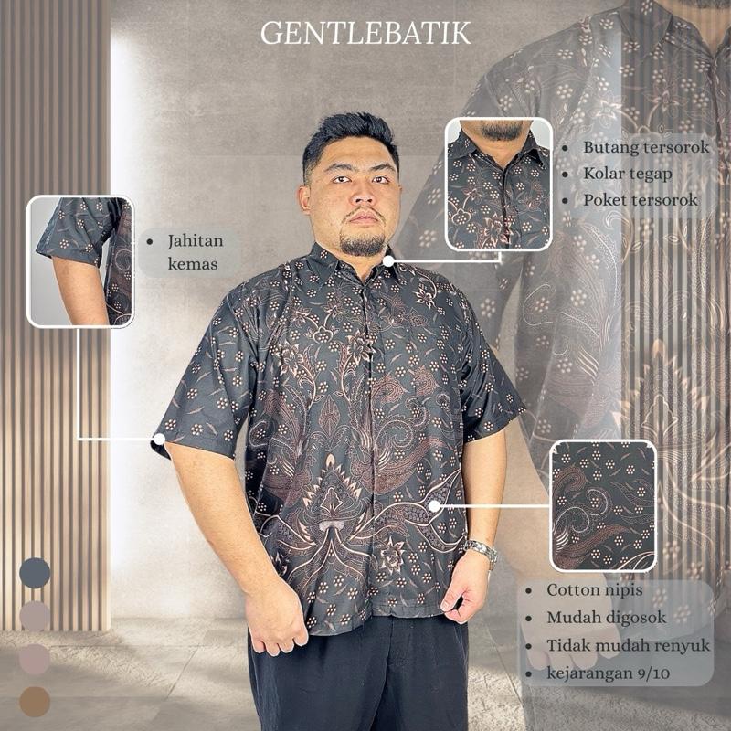 Baju Batik Lelaki Modern | Gentle Batik - TikTok Shop Malaysia