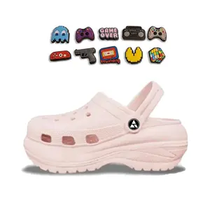 [D.I.Y.] Sandal Clog Unisex Dewasa Aksesori Game Premium Sol Tebal Empuk Anti Slip Anti Bau Ringan Nyaman