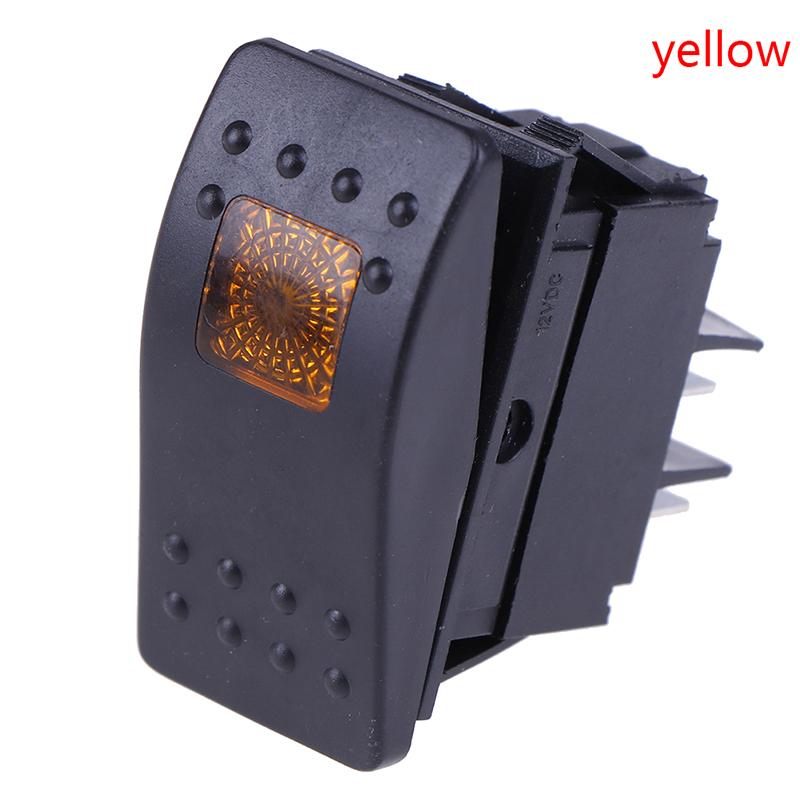 Product Introduction of Waterproof Rocker Toggle Switch Car Boat Marine Rocker Switch Button 4pin Switch 19
