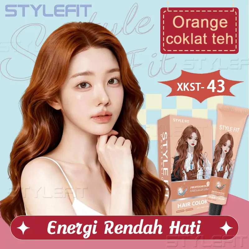 Coklat jeruk peach