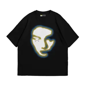 Capruk.Clo Reguler T-Shirt Women Face Kaos Pria Wanita Premium Polyester 24s DTF Kaos Streetwear Distro Premium