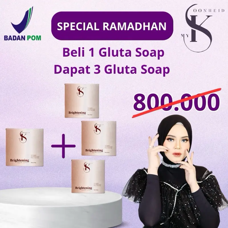 [DAPAT 4 GLUTA] BELI 1 GLUTA SOAP + DAPAT 3 GLUTA SOAP