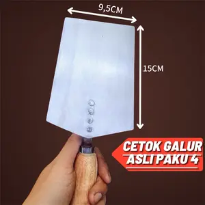 cetok galur asli bentuk kotak ukuran 15cm  Paku keling 4 bahan baja alat pertukangan ori galur asli Paint