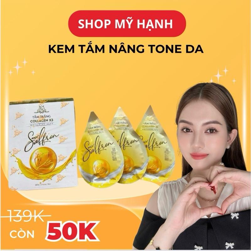 KEM TẮM NÂNG TONE DA MỸ PHẨM ĐÔNG ANH COLLAGEN X3 0