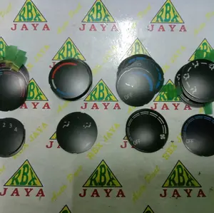 Stiker Emblem Logo Knob Saklar Putaran Ac Original Universal