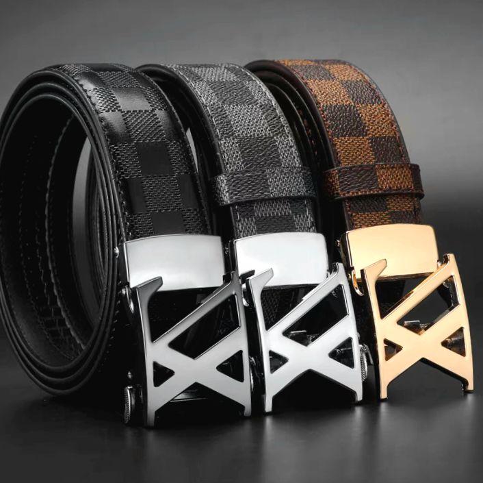 Dây Thắt Lưng Da Nam Khoá Tự Động Yl Bản 3.5cm Dài 115cm Chất Liệu Cao Cấp Hợp Kim Sơn Mạ Tĩnh Điện Sang Trọng Phù Hợp Mọi Phong Cách