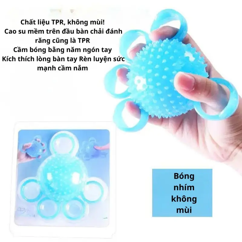 Product Introduction of Bóng gai tập tay tập phục hồi chức năng, bóng gai tập trị liệu 44