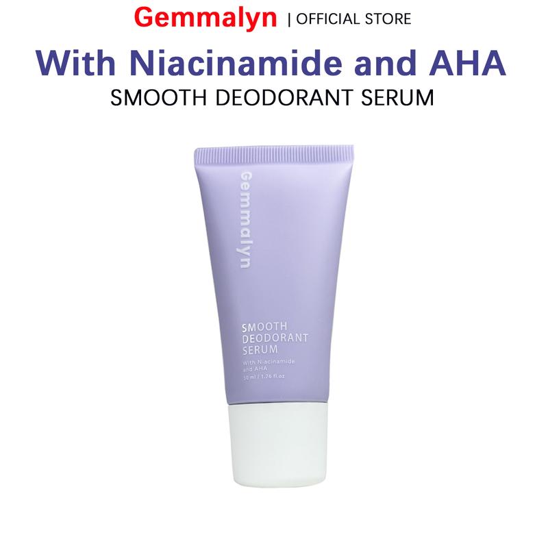 Huyết Thanh Khử Mùi Mịn, Gemmalyn-BO, Làm Trắng, Dành Cho Nách, Chống Mồ Hôi, Tinh Chất Lăn Khử Mùi, 50ml, Da Mịn, Với Niacinamide, Làm Trắng