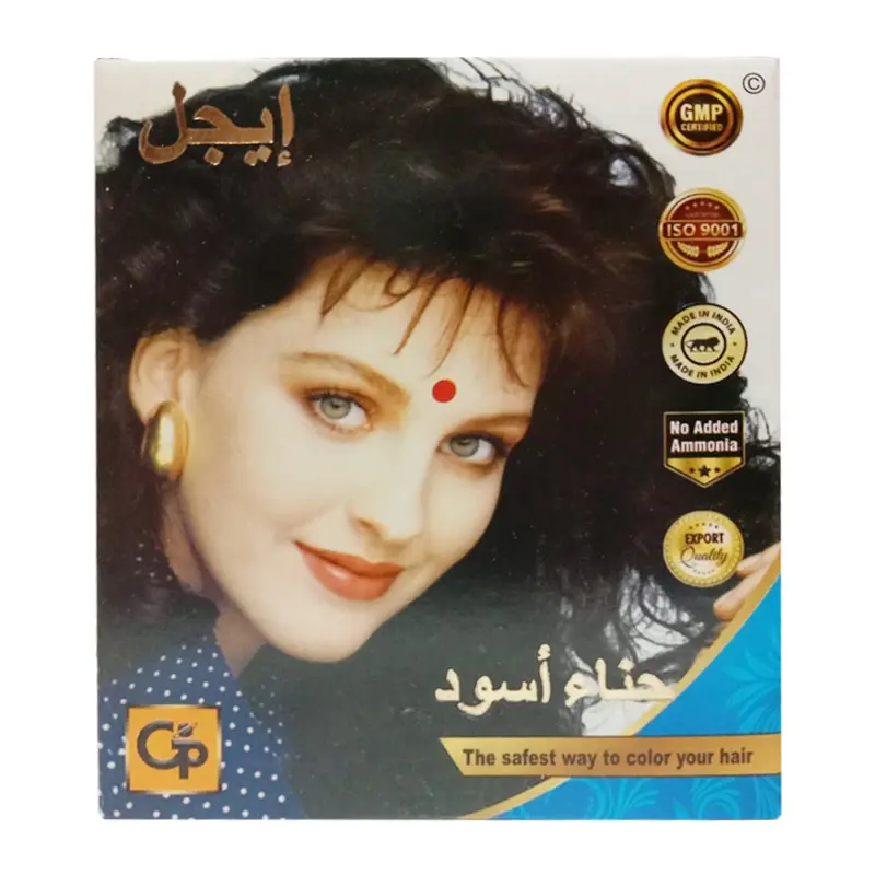 HENNA EAGLE'S BLACK HENNA 10GR 1PCS SACHET PEWARNA RAMBUT ALAMI HITAM MENUTUPI UBAN