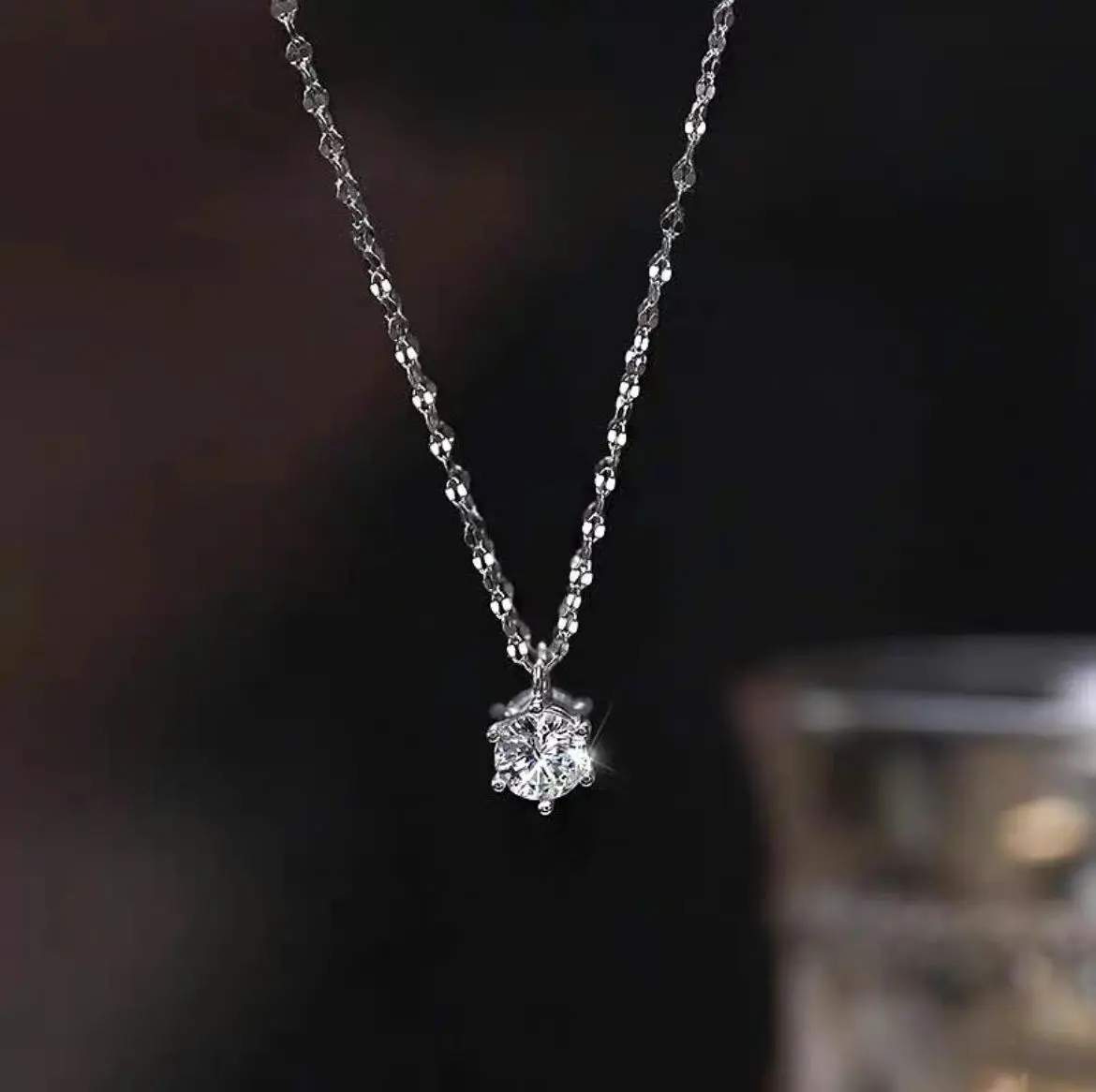 Kalung Fashion Titanium Wanita Harian Kulit Terbaru Dan Terlaris Anti Karat Dan Luntur Aksesoris Elegan Hadiah