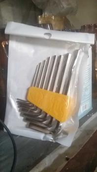 Product Review of Deli Set Kunci L 8/9 Pcs Ukuran 1.5-10mm Perkakas from t** M**o 0