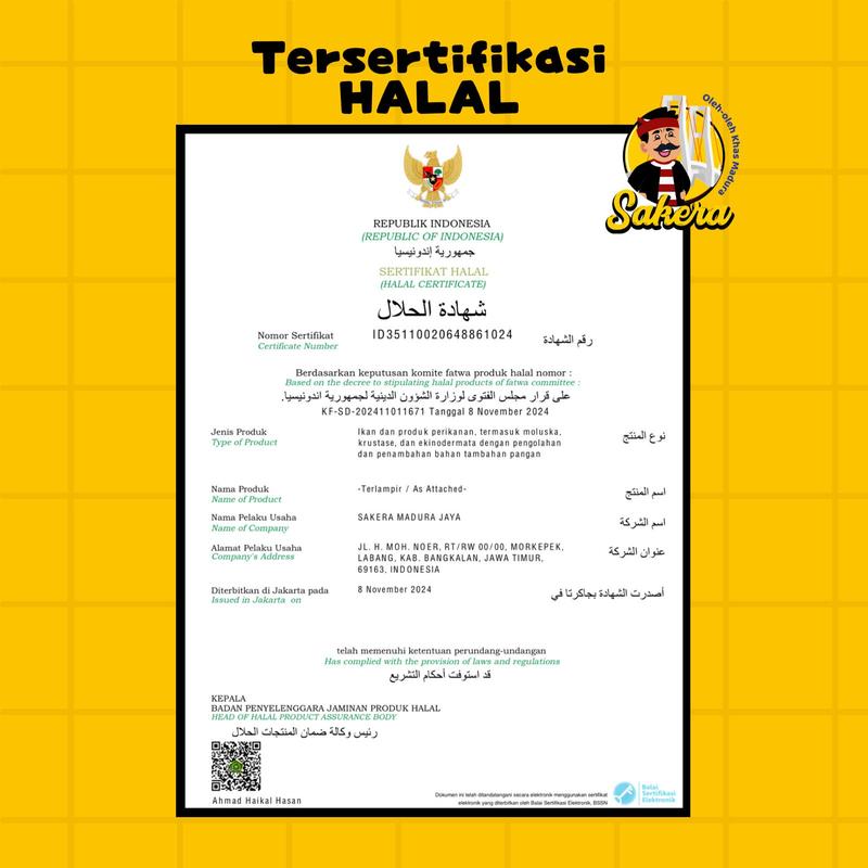 (Sakera) 250g Petis Madura Asli Ikan TUNA MDR (Refil) 2