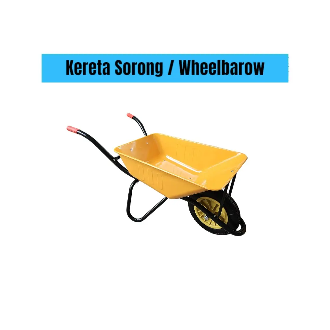 Wheelbarrow Hand Truck Trolly Iron Plate / Kereta Sorong Besi Serbaguna