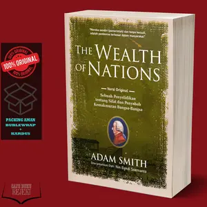 Buku THE WEALTH OF NATIONS Versi Original - Adam Smith