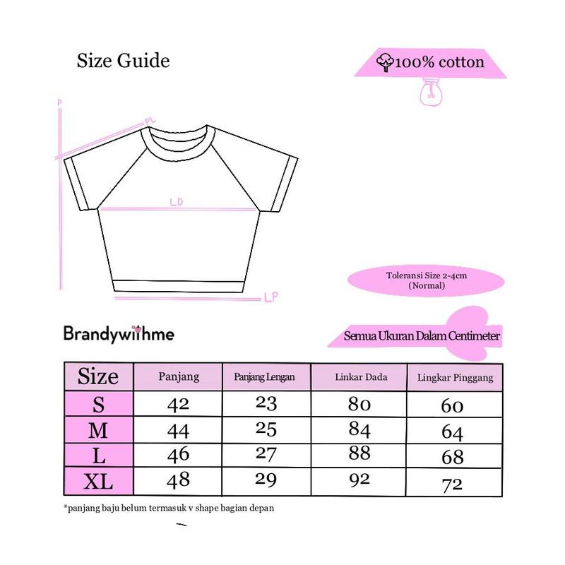 Brandywithme | Chio Croptop - Croptee Slimfit Atasan Kaos Wanita vol.11 4