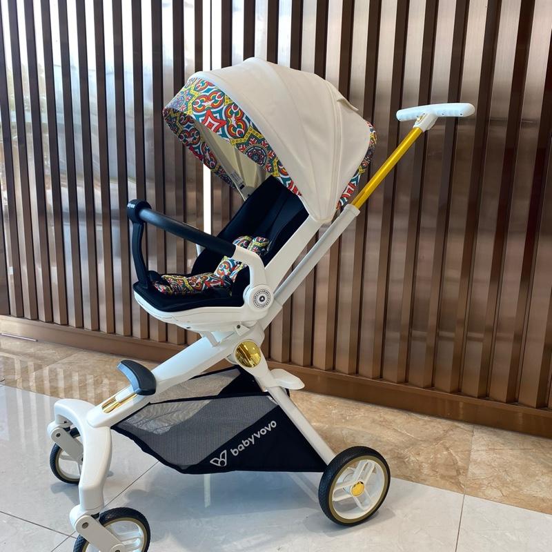 BABYVOVO V9 XE ĐẨY GẤP GỌN MỘC TRÀ 7