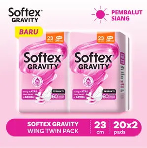 [2 BALL] Softex Gravity Wing 23cm 20pcs