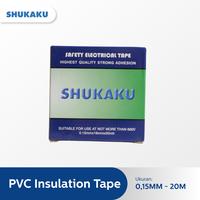 Gambar SHUKAKU Pvc Insulation Tape – Isolasi  Kabel Listrik - 0.15mm – 5 Yard dari SHUKAKU Official Store Kota Administrasi Jakarta Utara 2 Tokopedia