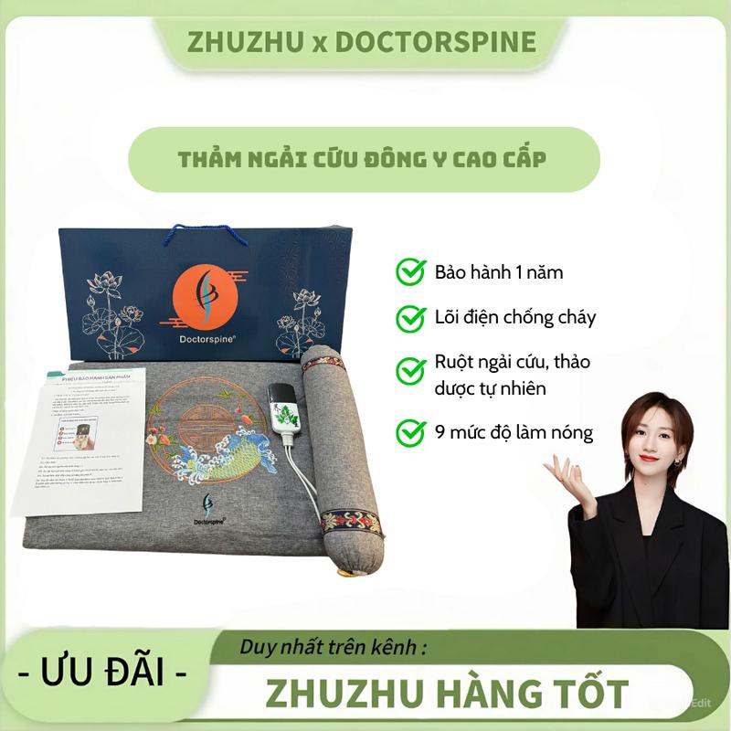 < Zhuzhu độc quyền > Thảm ngải cứu Đông Y Doctorspine sưởi ấm cổ vai gáy lưng - Cam kết CHÍNH HÃNG