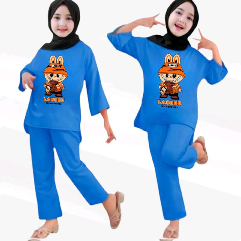 STELAN ANAK PEREMPUAN BABYTERI USIA 2-12THUN LABUBU 3