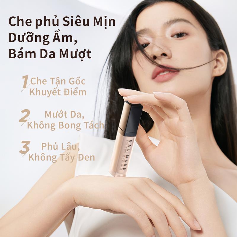（Mua một tặng một）Kem Che Khuyết Điểm Che Phủ Toàn Bộ GALIMARD Không Thấm Nước Lâu Trôi, Trang Điểm Mặt 7.5ML | BigBuy360 - bigbuy360.vn