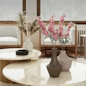 Bunga Delphinium Spring - bunga artificial plastik Imitasi Snapdragon Sakura / Cherry Blossom / Oncidium untuk dekorasi rumah dekorasi Bunga Sedap malam kamar dan dekorasi pelaminan atau dekorasi wedding