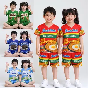 STELAN JERSEY ANAK LUCU KEKINIAN UNTUK USIA 3-12 TAHUN