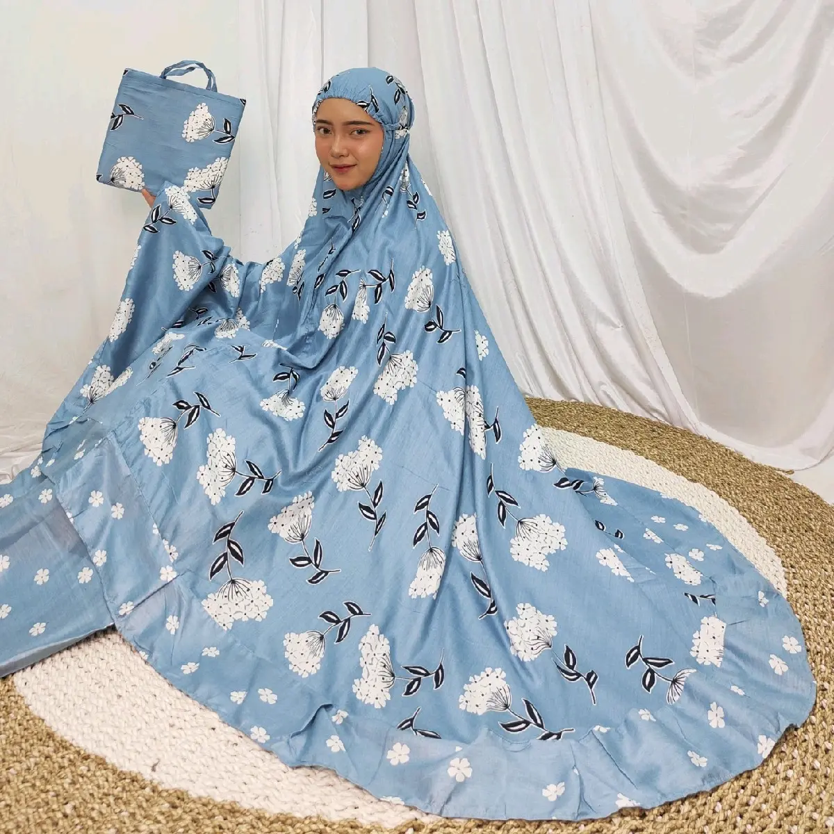 [HeelaCollection17] Mukena Bali Rayon Malikha Rempel Size JUMBO