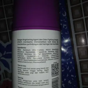 Deoxide Antiperspirant Deodorant Roll On BRIGHT+ For Brightening