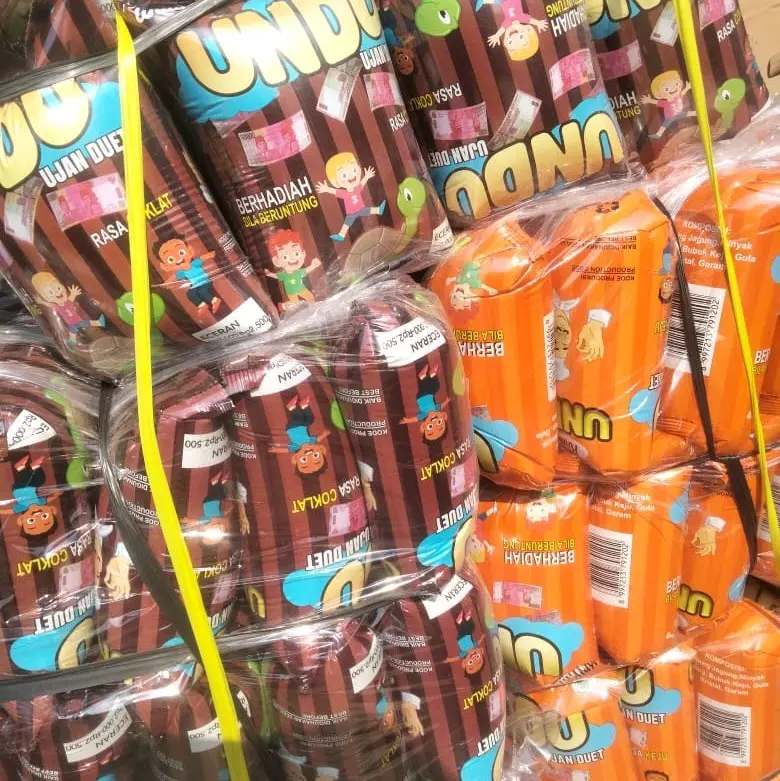 Jajan Berhadiah UNDU 1pak isi 10pcs-Makanan Ringan