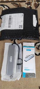Product Review of [RADY] MAYY 8IN1 Adapter Connector DS01 USB-C Type-c Kable Konekter Multifungsi SD Card TF Card Computer Laptop Phone Table from 🇮** K**a 🎼** 0