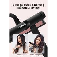 Gambar Samono Hair Straighter Catokan Rambut SW-HS20 Styling Lurus Keriting Curl Rambut Kabel 360 derajat LED Plat Keramik - RD dari Ratu dapur_NEW Kota Bekasi 3 Tokopedia