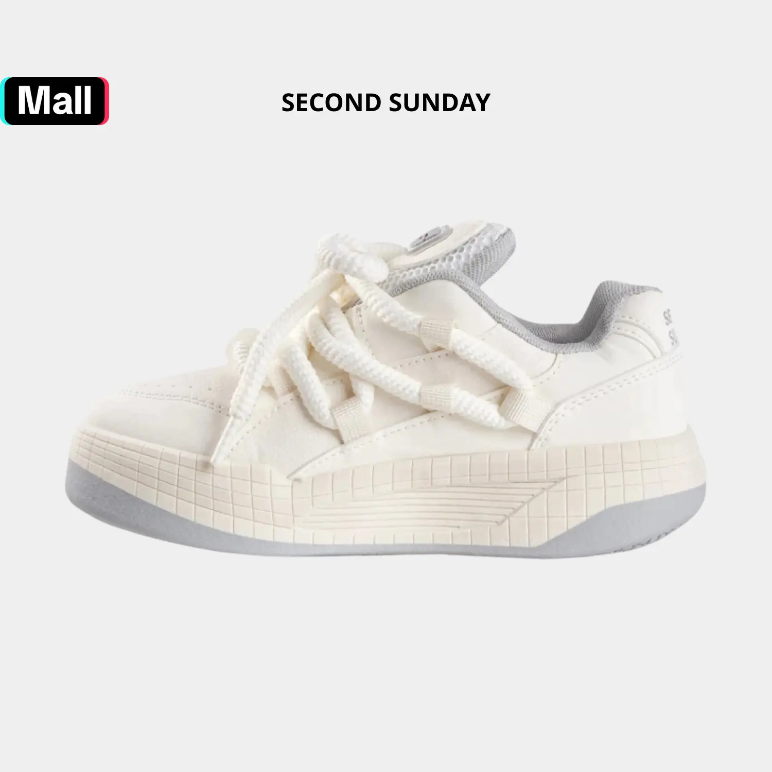 Giày Thể Thao Sneaker Nam Nữ Second Sunday New Symbol Đế Tăng Chiều Cao 4cm SK09